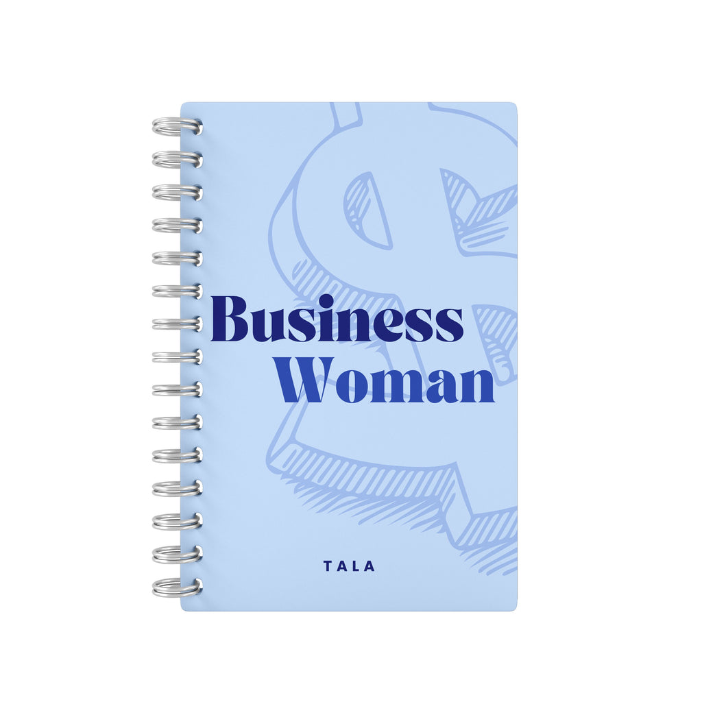 Business Woman 2 Blue - Student Planner