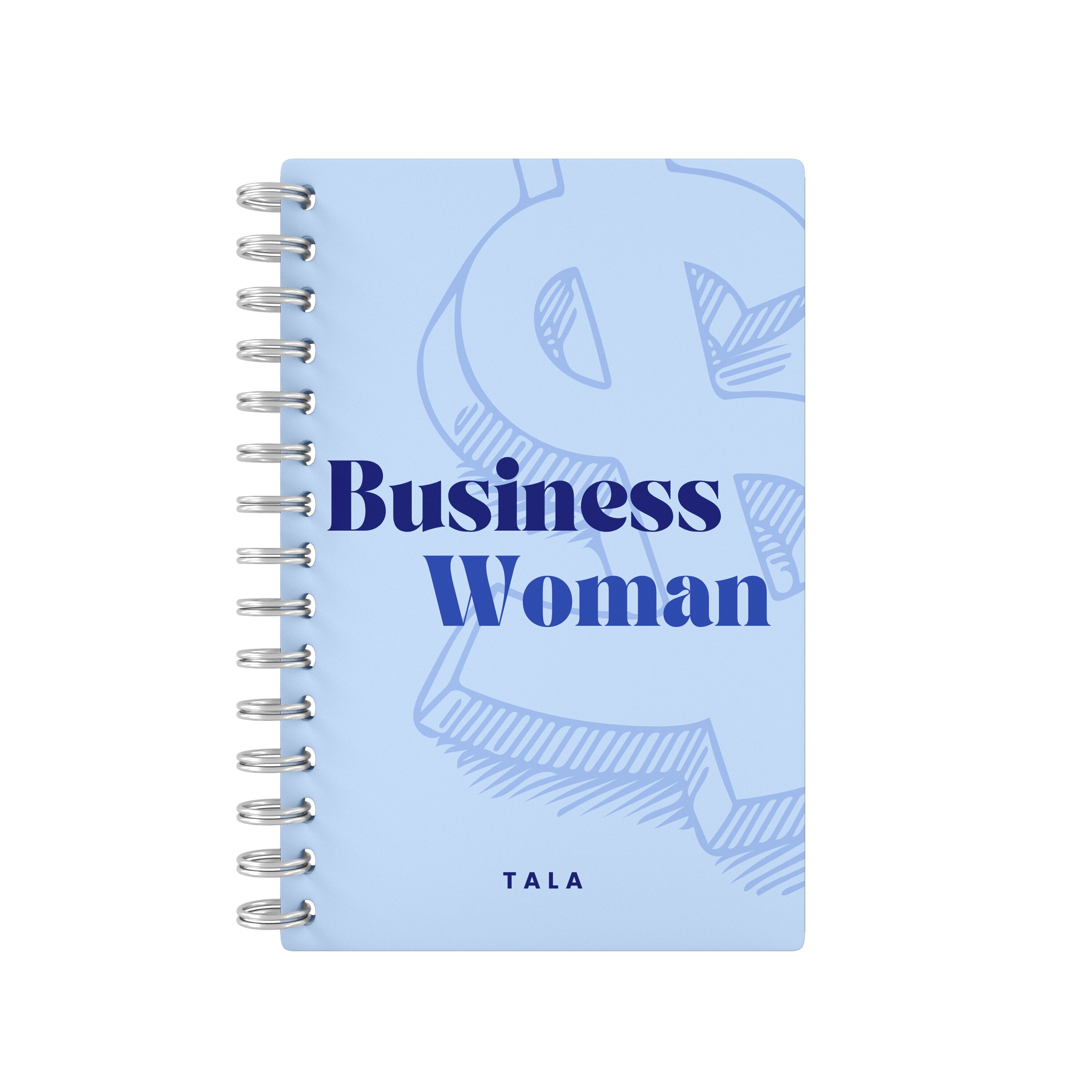 Business Woman 2 Blue - Student Planner