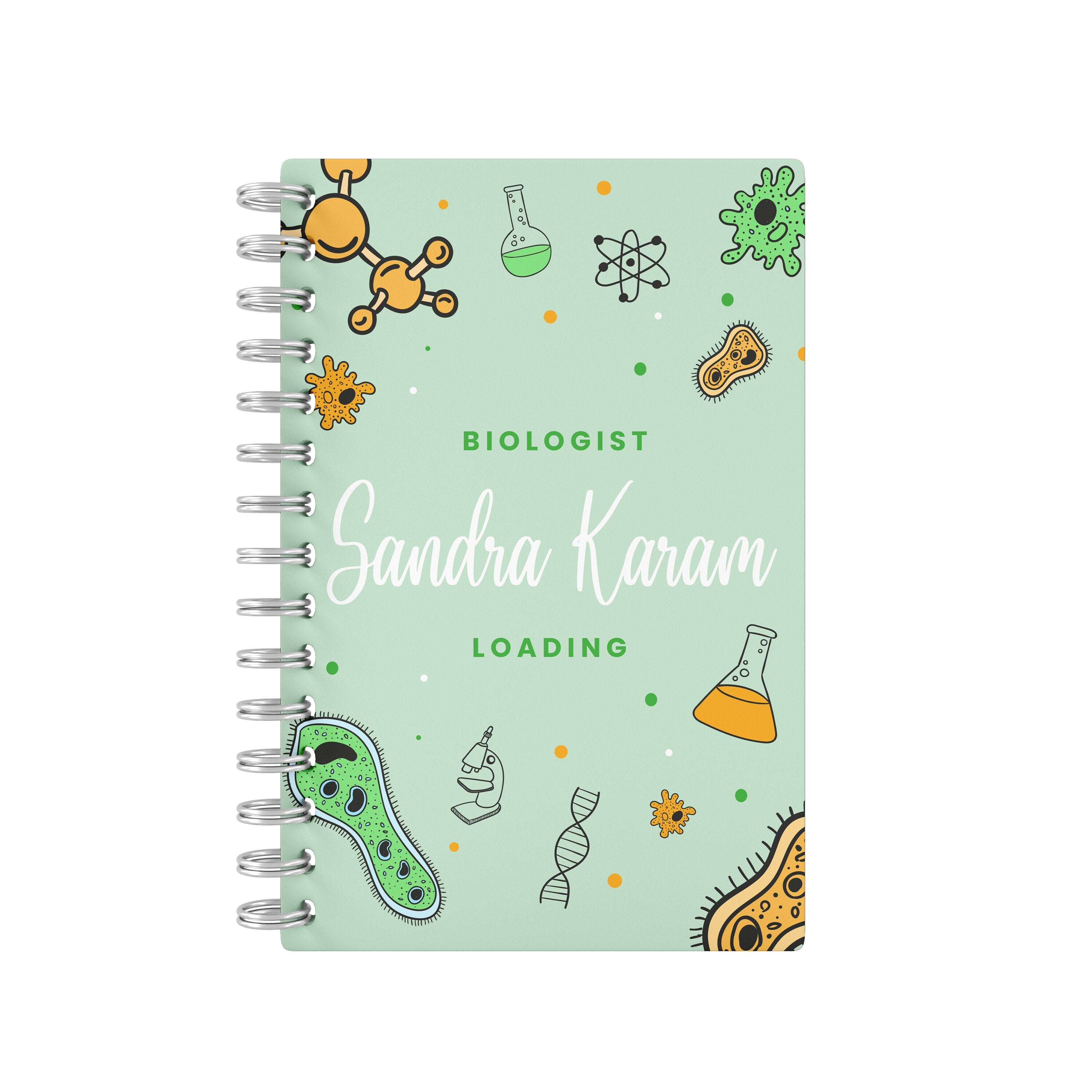 Biologist 1 Green - Student Planner