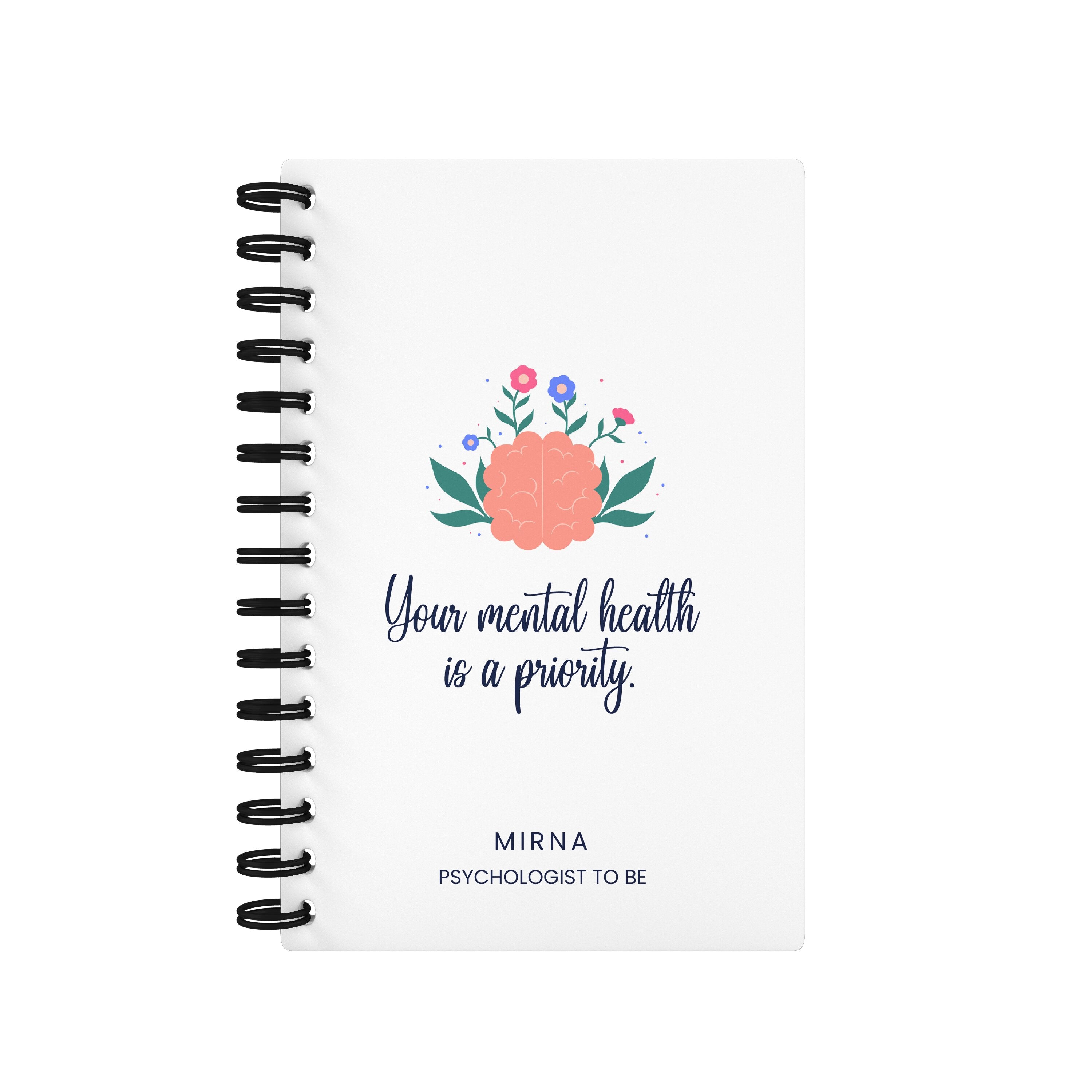 Psychologist To Be White - Student Planner