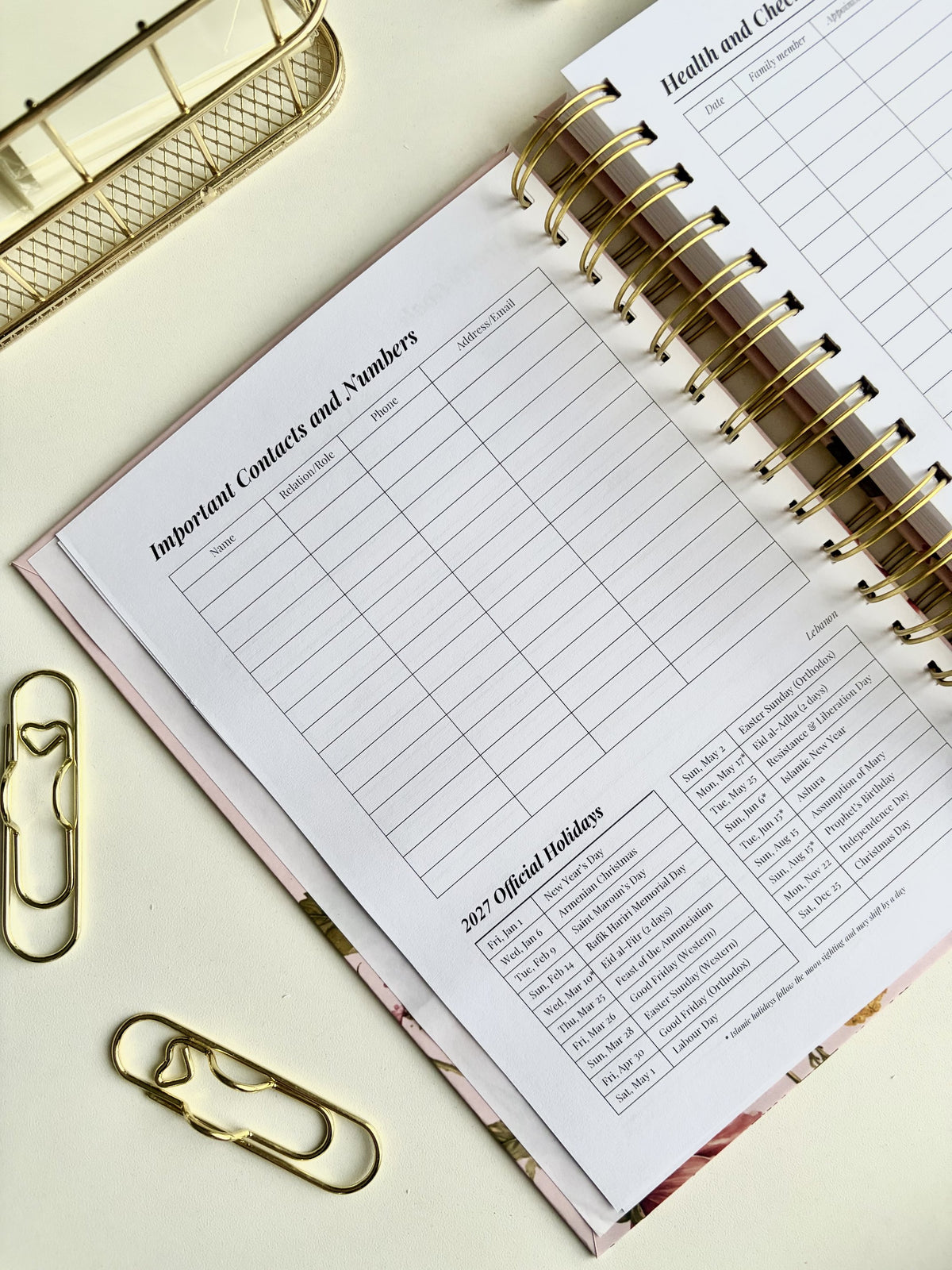 BLTU Mom Planner
