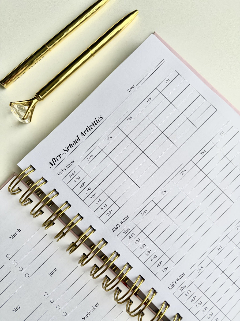 BLTU Mom Planner