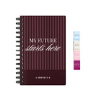 My Future Starts Here Lined Notebook