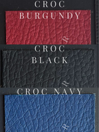 Vegan Leather Akh. 2026 Foil Daily Planner