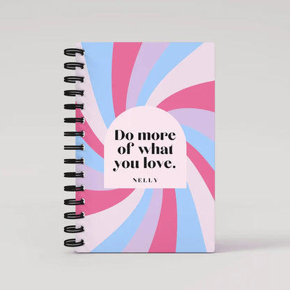 Spins Blue Pink 2025 Weekly Planner