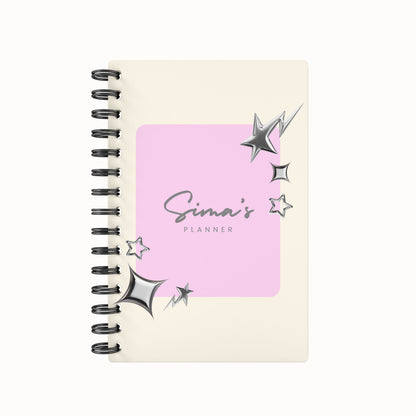 Star Girl Lined Notebook