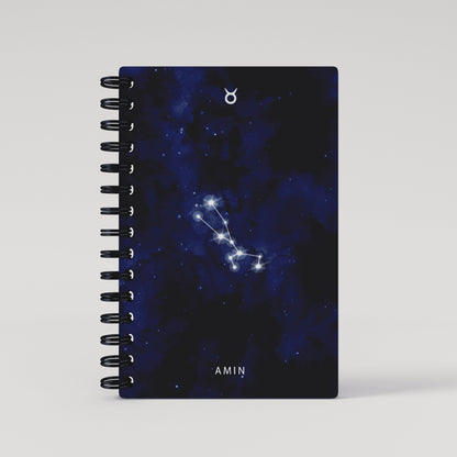 Blue Universe Zodiac Sign 2025 Weekly Planner