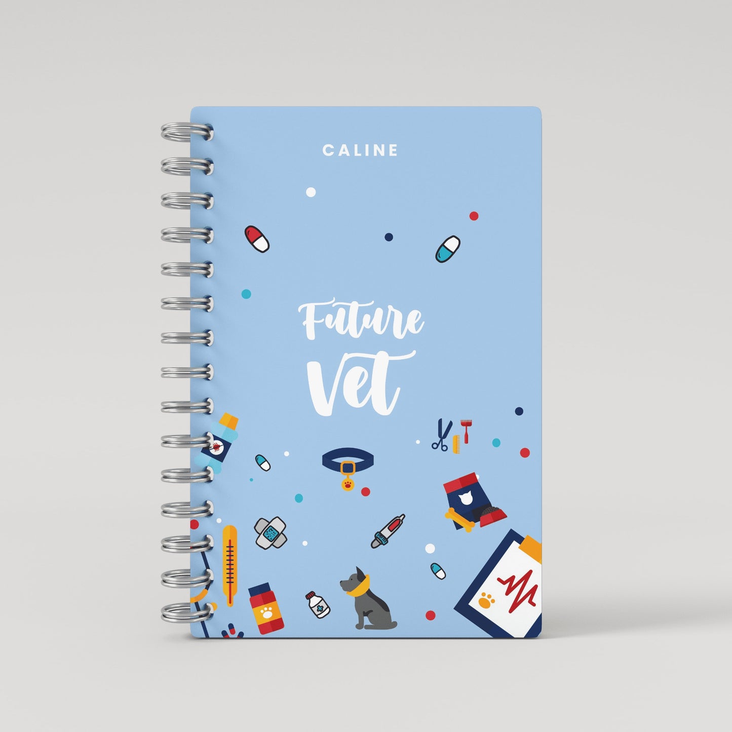 Future Veterinarian Student Planner - Blue