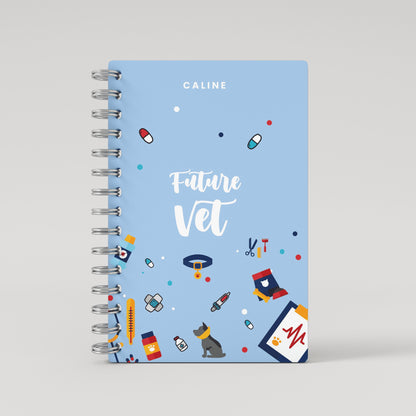 Future Veterinarian Student Planner - Blue