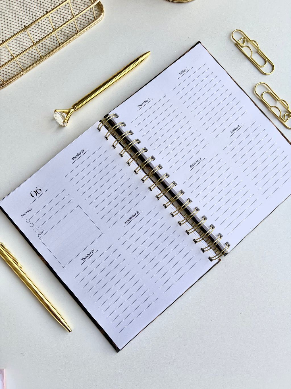 Evil Eye Weekly Planner