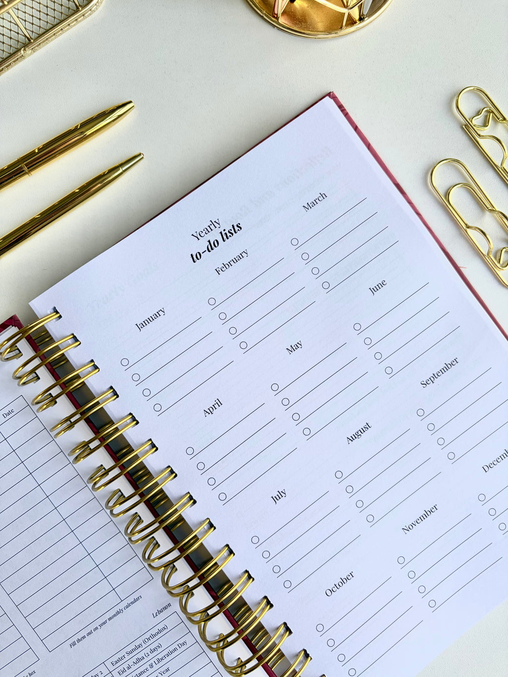 Evil Eye Weekly Planner