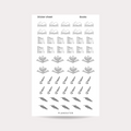 Books Sticker Sheet