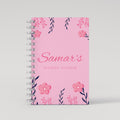 Aesthetic Florals Pink Student Planner