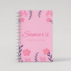Aesthetic Florals Pink Student Planner