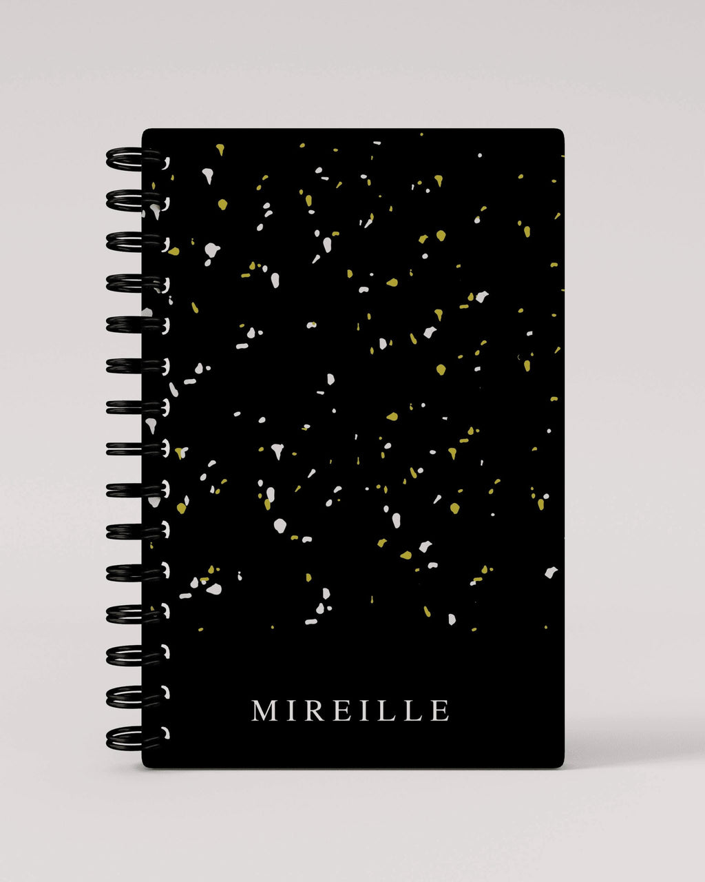 Black terrazzo 2026 Daily Planner