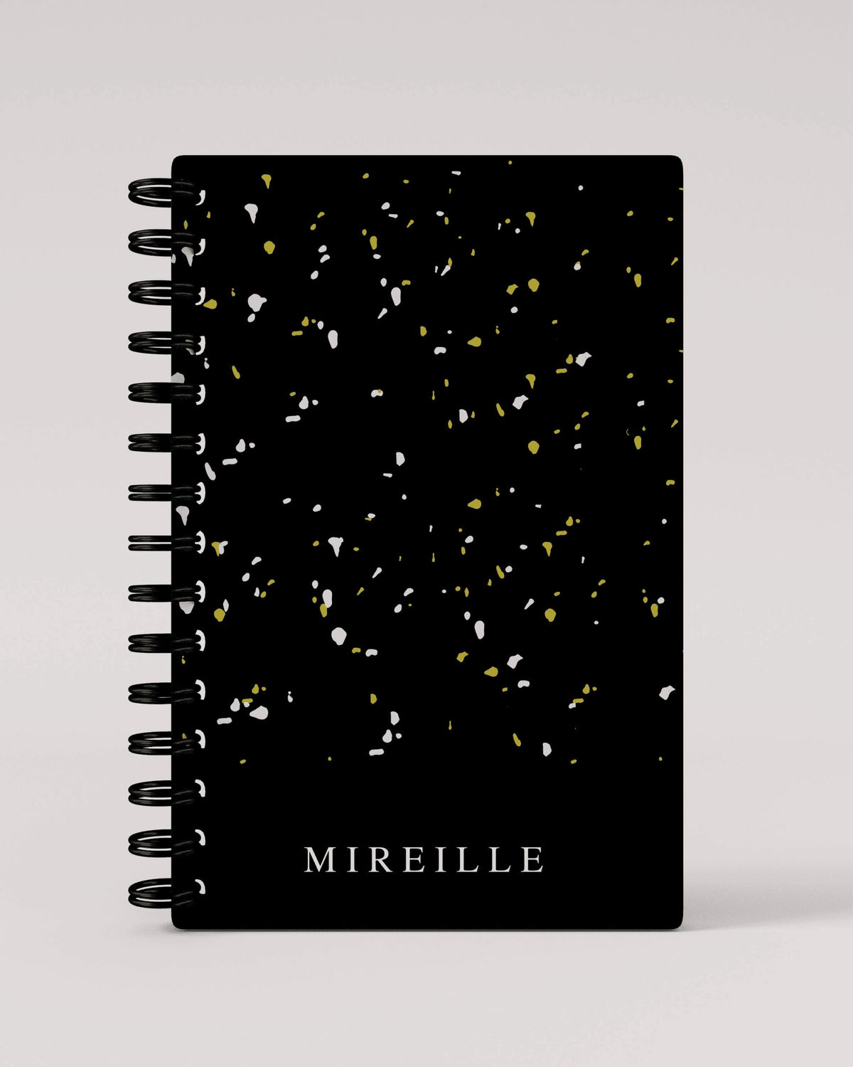 Black terrazzo 2026 Daily Planner