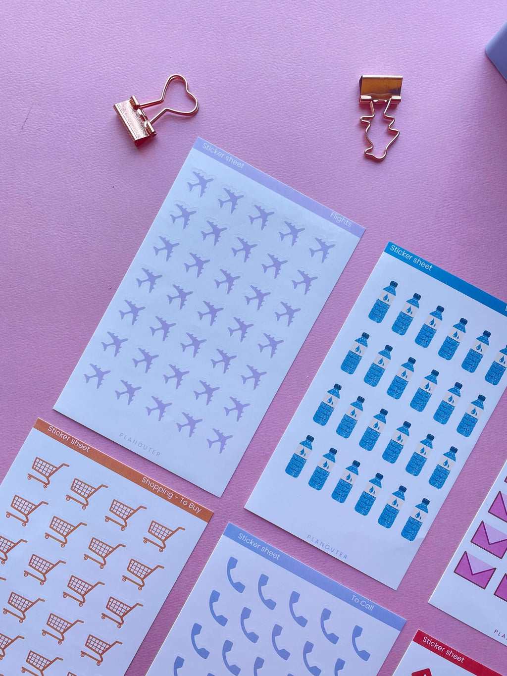 Book Lover Sticker Sheet